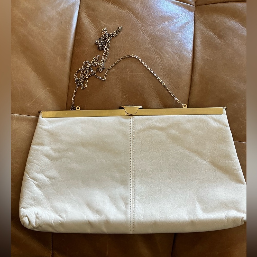 Etra leather clutch